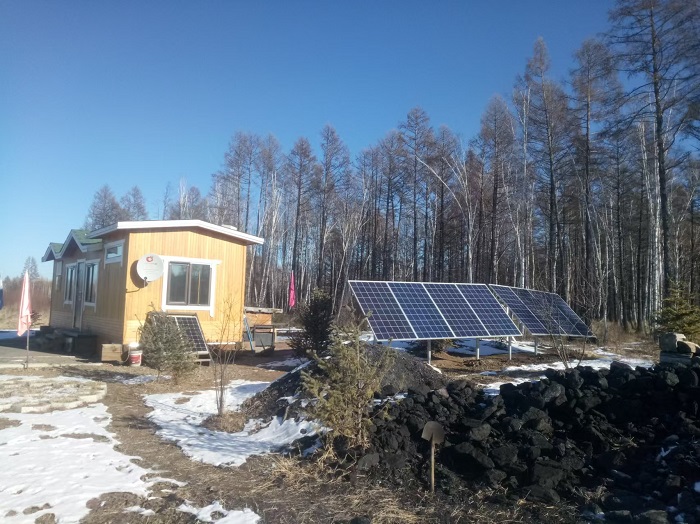 大兴安岭地区呼伦贝尔林业局防火办4KW 光伏供电项目